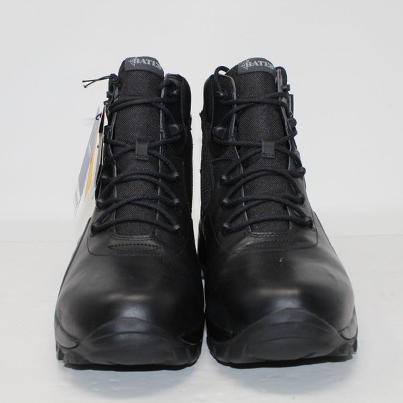 Bates Delta 6 Gore-Tex NWT Mens 14 Black Leather Superwork Side Zip Boots E02905 - Picture 3 of 12